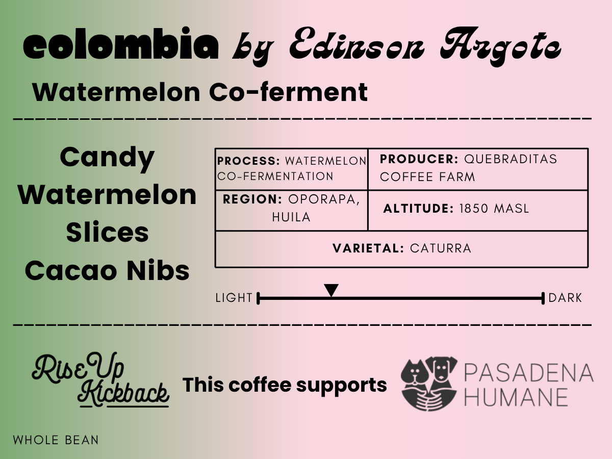 Colombia by Edinson Argote - Watermelon Co-ferment