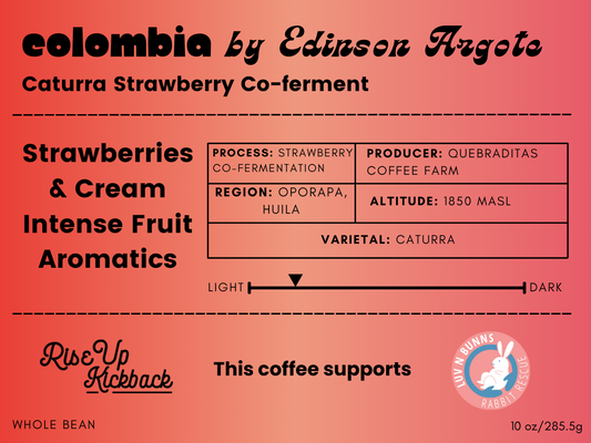 Colombia by Edinson Argote - Strawberry Co-ferment
