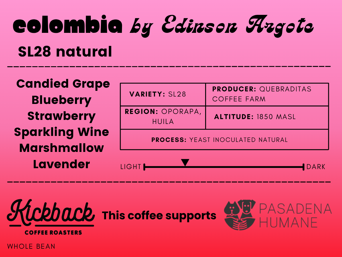 Colombia by Edinson Argote - SL28 Natural