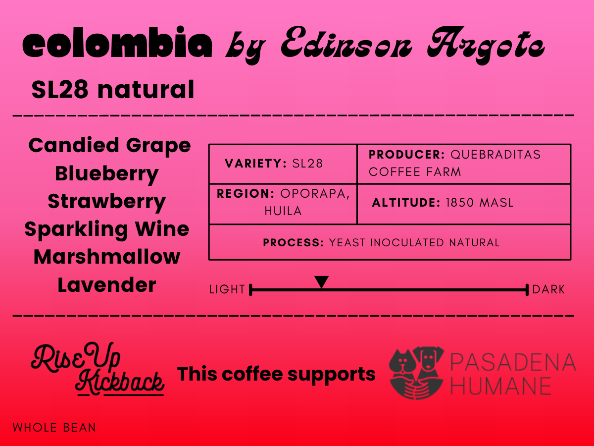 Colombia by Edinson Argote - SL28 Natural