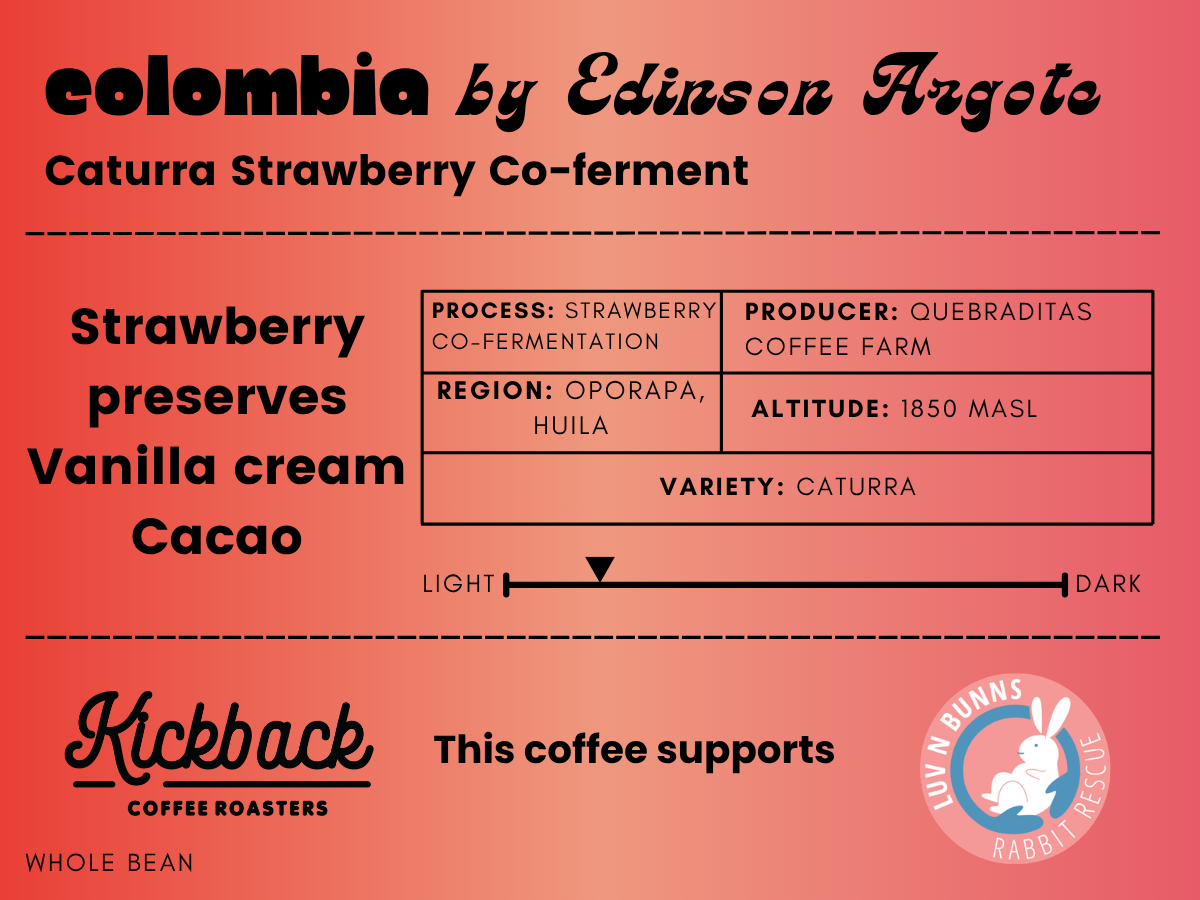 Colombia by Edinson Argote - Strawberry Co-ferment
