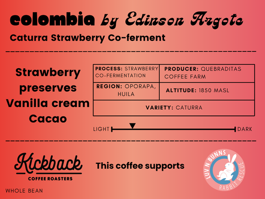 Colombia by Edinson Argote - Strawberry Co-ferment