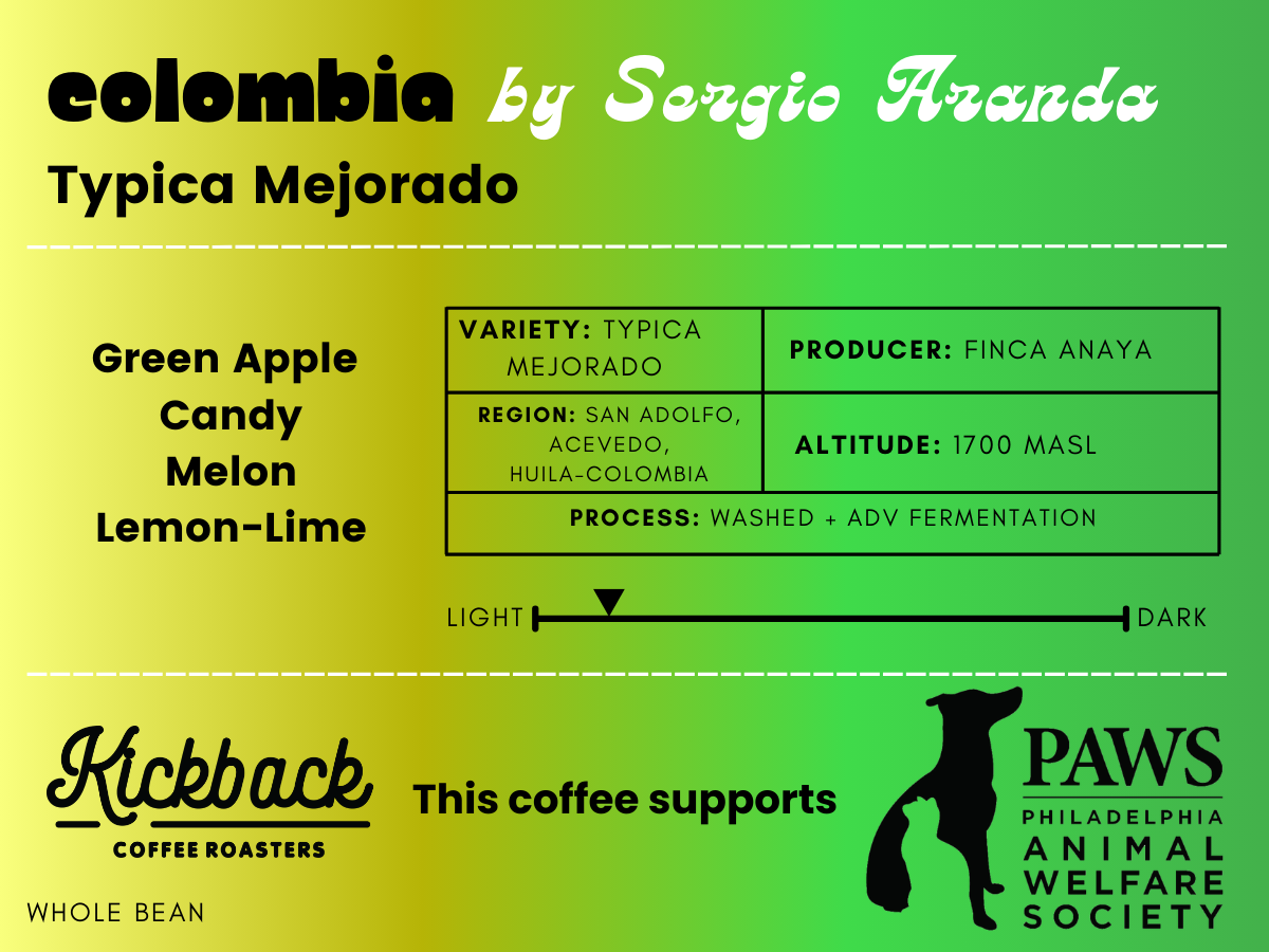 Colombia by Sergio Aranda - Typica Mejorado