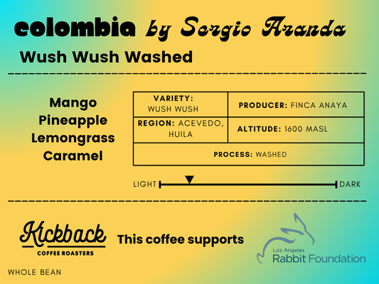 Colombia by Sergio Aranda - Wush Wush Washed
